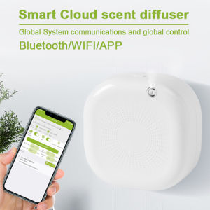 เครื่องกลิ่นหอมสำหรับบ้าน500มล. HVAC ก้านปักน้ำมันหอมระเหย Essential ไร้น้ำพร้อมเทคโนโลยีอากาศเย็นอัจฉริยะเครื่องกระจายคอลเลกชันของโรงแรมบลูทูธสำหรับเต้นท์สำหรับห้องขนาดใหญ่โรงแรมสปาสำนักงาน