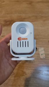 Chuông báo khách báo động cảm ứng hồng ngoại hỗ trợ ghi âm SOKA- SK68