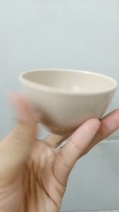 Chén ăn chè bầu melamine cao cấp nâu bóng  CO 09 đường kính  9.0 x 5.0 cm