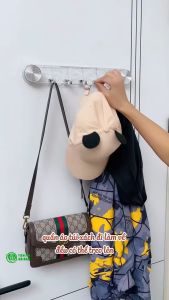 Thanh Treo Đồ Hút Chân Không Móc Hút Chân Không Giá Treo Đồ Hút Chân Không 5 Móc Siêu Chắc Tiện Lợi