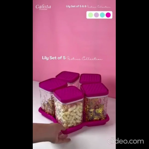 TOPLES AESTHETIC CALISTA LILY SET 5 PCS 6PCS TOPLES KUE KERING LEBARAN ESTETIK KEDAP UDARA