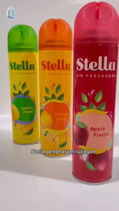 Pengharum ruangan Spray Stella Home Semprot Botol 175ml Angela Lee Spray Wangi