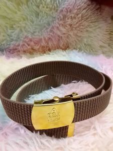 BELT FOR SCOUTING w/ gold buckle