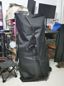 Waterproof Inflatable Boat Storage Bag Kayak Canoe Rubber Boat Accessory Durable PVC Bottom Backpack for Outdoor Camping Travel