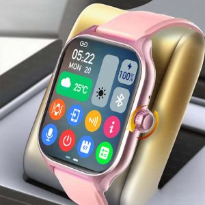 Smart Watch For Android IOS Watches 1.83 inch HD Display Bluetooth Call Health Tracker Sport Mode Watch Men Women Christmas Gift