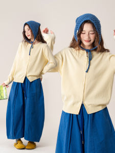 Elegant French Dual Zipper Knitted Cardigan
