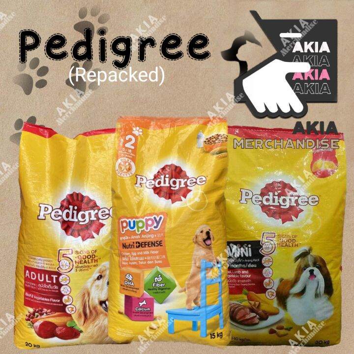 1kg PEDIGREE Dry Dog Food - Puppy / Adult / Mini - | Lazada PH