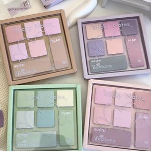 SK-A117 Sticky Note Bentuk Eyeshadow Mini / Sticky Notes Macaron Pallate Edition / Memo Tempel Mini