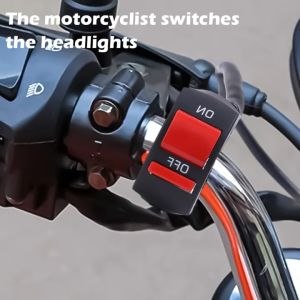 Universal Motorcycle Switch Connector On/Off Button Headlight Handlebar Switch Controller Motorcycle Electrical Accessories