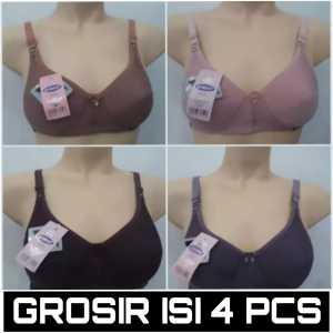 Grosir 4 Pcs BH Wanita Dewasa Murah Meriah: Promo BH Wanita dan Isi 6 Pcs BH Sport Wanita
