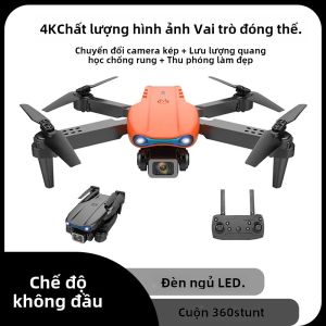 Máy Bay Không Người Lái 2024 E99 Pro Camera 4K HD Zoom 50x Bay Đêm Bằng Đèn LED Thời Lượng Pin Dài 20 Phút Động Cơ Không Chổi Than Đồ Chơi Trực Thăng Quà Tặng