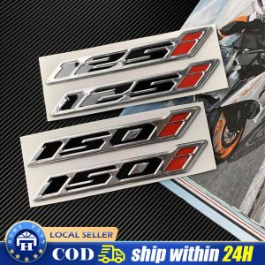 2pcs 3D Click 125i 150i Emblem Letter Decoration for Honda Motorcycle