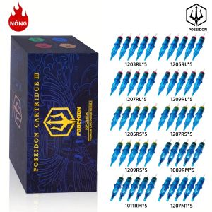 Kim Tiêm Xăm Hình Chuyên Nghiệp POSEIDON PRO MAX 50 Chiếc Nhiều Loại Dùng Một Lần An Toàn Dành Cho Vật Tư Xăm Hình