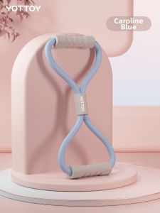 yottoy | Womens Back Stretching Resistance Band for Home Fitness and Weight Loss