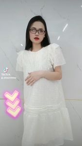 ( 40kg - 70kg ) Đầm Bầu Suông Nhiều Màu Tiểu Thư Form Dễ Mặc Thoải Mái Suốt Thai Kì & Sau Sinh ( Kèm Ảnh Thật )