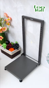 Kệ để xoong nồi chảo ECOCO thép Carbon cao cấp thế hệ mới Kệ gầm bếp tủ đa năng điều chỉnh chiều cao chịu tải mạnh