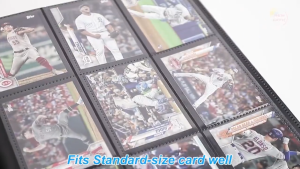 แฟ้มสะสมการ์ด สมุดใส่การ์ด แฟ้มใส่การ์ด 9 ช่อง แฟ้มสะสมการ์ดโปเกมอน ใส่ได้ 369ใบ