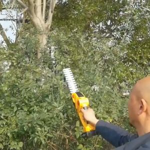 Cordless Electric Hedge Trimmer & 24V 15000RPM Lawn Trimmer