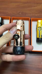 Hộp Quẹt Bật Lửa Gas Khò 1 Tia Lubinski YJA-10038 Có Khóa Nút Khóa Gas Kèm Dụng Cụ Đa Năng Nhìn Rõ Lượng Gas - Nhiều Màu (KHÔNG CÓ GAS)