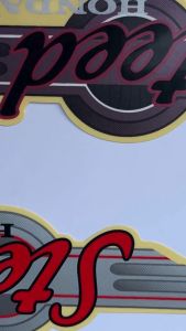 สติกเกอร์ Steed ปี 2016 สติกเกอร์มอไซค์ Honda Steed ปี 2016 แท้