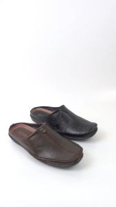 Sepatu Pantofel Selop Bustong Formal Kulit Pria Virale Official SL 12