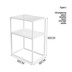 Sofa Small Table Side Cabinet Normcore Modern Iron Bedside Table Living Room Small Table Balcony Coffee Table Corner Table Movable