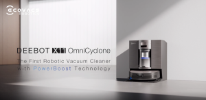 [NO.1 FLAGSHIP] ECOVACS DEEBOT X11 OmniCyclone Robot Vacuum | 19500PA BLAST™| PowerBoost Charge| Ozmo Roller™ Mop 2.0 | 75°C Hot Water Wash & Hot Air Dry | TruePass 4WD Climbing | ZeroTangle Pet Hair 3.0 | AIVI 3.0 Obstacle Avoidance [2 Years Warranty]