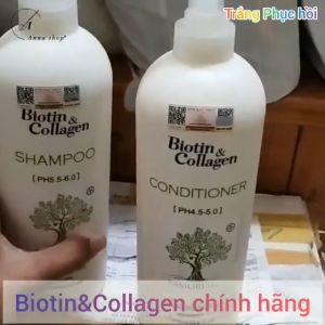Bộ Gội Xả Biotin Collagen ( CHÍNH HÃNG) Gội Xả Siêu Mượt Phục Hồi Kiềm Dầu 500ml - 1000ml