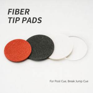 Billiards Fiber Tip Pads Paper Bakelite Phenolic Paper Ferrule Pads Protector 5pcs for Pool Cue Carom Cue Billiard Accessories