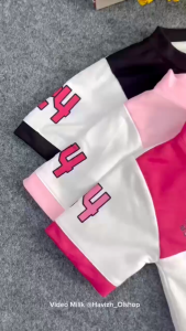 Setelan Baju Jersey Anak Perempuan Usia 3-12 Tahun Motif Lakers