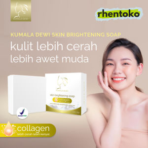KUMALA DEWI Skin Brightening Collamilk Soap Sabun Collagen Mencerahkan Kulit Memudarkan Flek BPOM