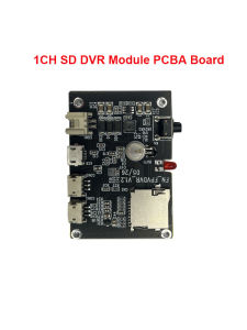 FPV 1CH SD DVR Mini Video Recorder Module PCBA Board 1 Channel CCTV Recorder Motherboard Circuit Board
