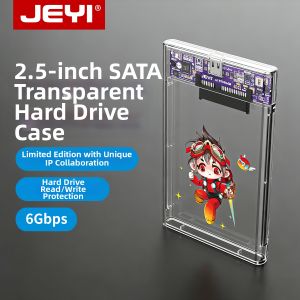 JEYI | Write-Protected External 2.5-inch SATA Hard Drive Enclosure