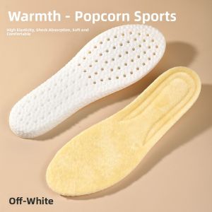 Winter Warmth Wool Lined Thick Soft Cushioning Insoles