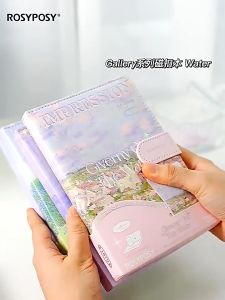 Buku diary / journal / agenda impor / notebook / buku catatan unik penutup magnet