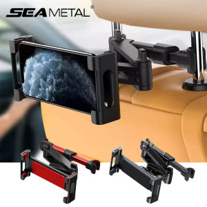 Giá Đỡ Điện Thoại Trong Xe Ô Tô 4-12.9 Inch Ngồi Phía Sau Tựa Đầu Gắn Giá Đỡ Cho Máy tính bảng iPhone Xiaomi iPad Huawei