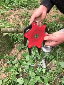 BuildCore 6 Teeth Cutter Blade Grass Cutter Grass Trimmer Cutter Trimming Cutting Tool Lawn Mower Metal Blades