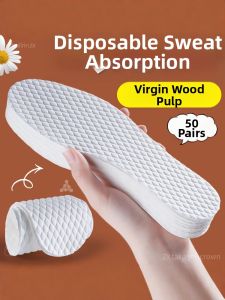 FASHEHAN | Ultra-thin Soft Bottom Wooden Pulp Disposable Shoe Insoles
