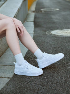 ชุดแฟชั่นรองเท้ากีฬาผู้หญิง 361 องศาร ผ้ารองเท้า สเก็ตบอร์ดเทรนด์กันลื่น ใส่ได้กับทุกชูด