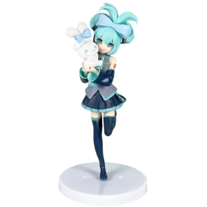 Bandai | Animation Hatsune Miku Figure Anime Goddess Hatsune Miku Handmade PVC Model Decoration Birthday Gift Animation Surroundings