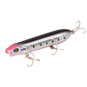 1 Mồi Câu Cá Giả Dạng Bút Chì 10cm 18g Câu Cá Trên Mặt Nước Câu Cá Biển Câu Cá Bass Cá Chó Có Móc Câu Dùng Cho Biển Sông Hồ