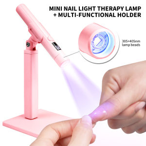Portable Nail UV LED Lamp: Rechargeable & Quick UV Light for Nails