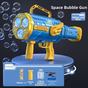 LELEMAO | Handheld Popular Gatling Electric Bubble Gun Toy