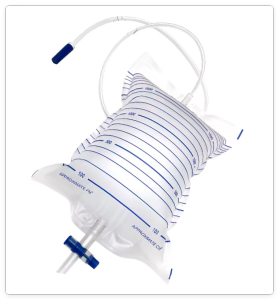 1set 1000/2000ML Urine Bag Urinal Receiver Drainage Catheter Bag Thickened Extracorporeal Drainage Bag