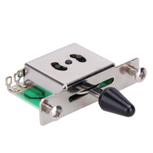 Reliable 5 Way Guitar Switch for Electric Guitars Strat and Tele Style Toggle Lever Guitar Accessories for Smooth Sound Transition