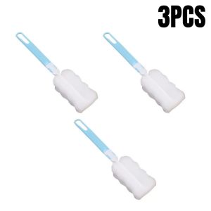 1/5/10Pcs Soft Sponge Cup Brush Long Handle Sponge Bottle Brush Drink Wineglass Bottle Glass Cup Washing No Deadend Cleaning Too