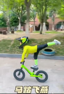 12" Children Balance Bike with Inflatable Tires | Carbon Steel Body Frame | Free Pump Included | for Toddlers Boys Girls Age 2 3 4 5 6 7 8 Years | No Pedal Training Bike | Outdoor Ride On Toys Gifts