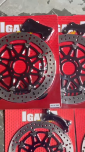 Disc Piringan Cakram Igawa Model T Drive Ride Uk 300mm dan 260mm Mio Beat Jupiter Z Vixion Jupiter MX Megapro Tirev Set Breket