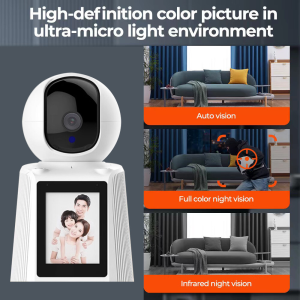 V380 Pro 5G 8MP Smart CCTV Camera Video Call with 2.8 Inch IPS Screen One Click Call Video Intercom Camera wifi connect 360 two-way audio auto tracking night vision Baby Monitor 1 YEAR WARRANTY