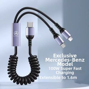 MOLIXIA | Car Typec to USB Data Cable Charger Adapter